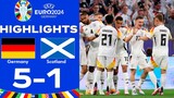 UEFA EURO2024 Highlights Jerman (5) VS Skotlandia (1)