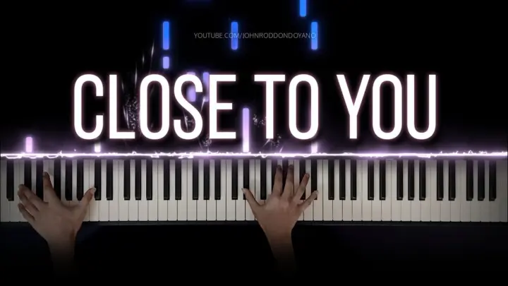 The Carpenters - Close To You | Piano Cover with Violins (with Lyrics & PIANO SHEET)