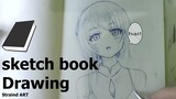 Menggambar anime yang sedang menyapamu Hai !
