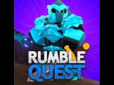 Defeating Frozen Depths in Rumble Quest With Figaredo ROBLOX