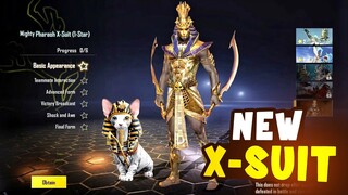 New Mythic Ultimate Pharaoh X-Suit Level 7 Star is Here | New X-Suit New Look with Companion