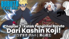 BORUTO TERBARU- KATAK KASHIN KOJI DIGUNAKAN BORUTO - BORUTO TWO BLUE VORTEX CHAPTER 3