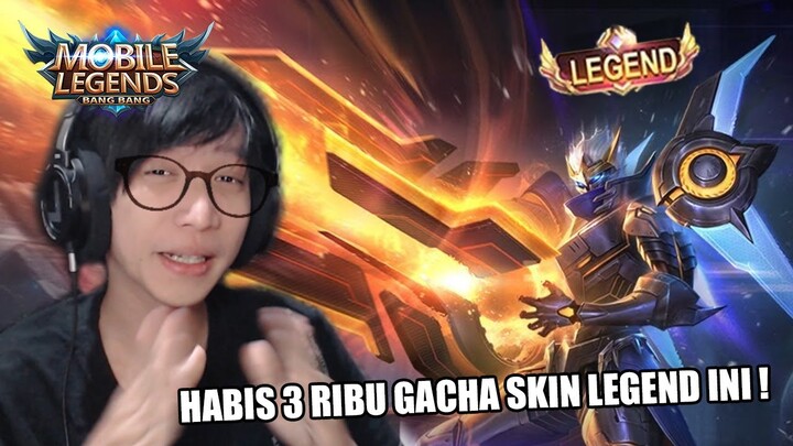 RIP 3 RIBU GACHA SKIN LEGEND GRANGER ! - [ MOBILE LEGENDS ] Indonesia