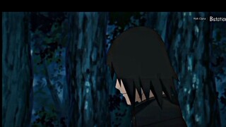 cuma 1 tangan kok jedag jedug Sasuke Uchiha