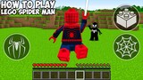 HOW TO PLAY LEGO SPIDER MAN in MINECRAFT Real Life SUPERHERO vs LEGO VENOM GAMEPLAY REALISTIC Movie!