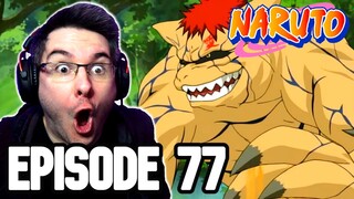 GAARA TRANSFORMS!! | Naruto Episode 77 REACTION | Anime Reaction