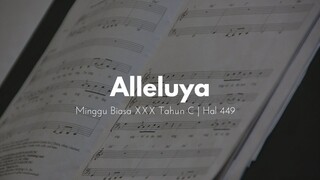 Alleluya Minggu Biasa XXX Tahun C - cover by JenniferOdelia