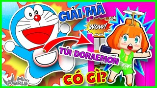 KAMUI GIẢI MÃ TÚI THẦN KÌ CỦA DORAEMON CÓ GÌ | THỬ THÁCH 24H SỐNG TRONG MINI WORLD | Kamui TV