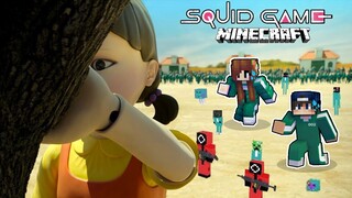 Nếu bqThanh và Ốc Chơi MAP SQUID GAME Trốn Khỏi Căn Phòng Có CON BÚP BÊ Độc Ác Trong Minecraft ?