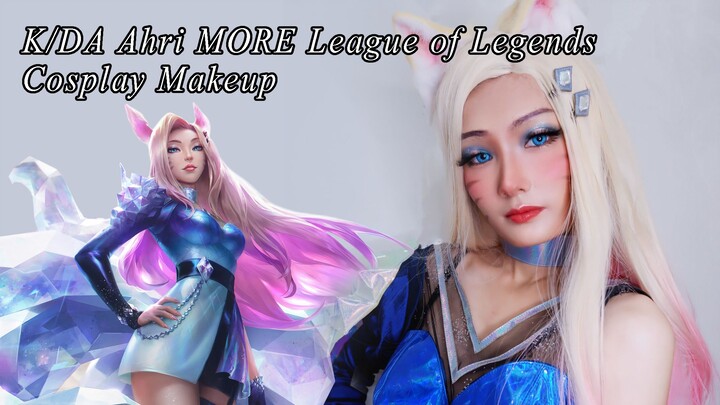 K_DA Ahri MORE League of Legends Cosplay Makeup