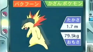 オーキド博士のポケモン講座(バクフーン)