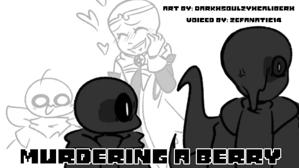 Murdering A Berry Dreamtale Comic Dub Undertale Au Sanses Bilibili