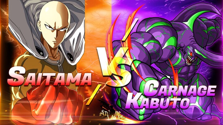Saitama vs Carnage Kabuto | One Punch Man | Full Fight Highlights