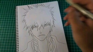 Drawing Kurosaki Ichigo By Anime Bleach