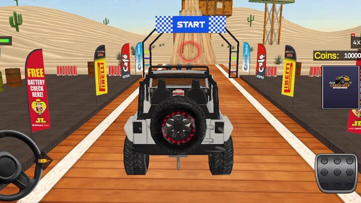 Jeep Driving Gameplay 🚙🔥 | Crazy Offroad Adventure | Mobile Gaming