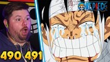 Luffy's Pain Continues! One Piece REACTION - Episode 490 & 491