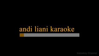 Andy Liany - Sanggupkah aku Karaoke Lower Key Nada Rendah (Kunci B)