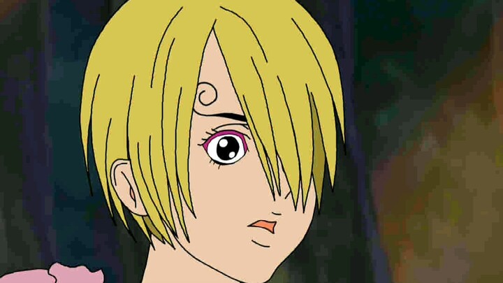 จูบซันจิอย่างแรง