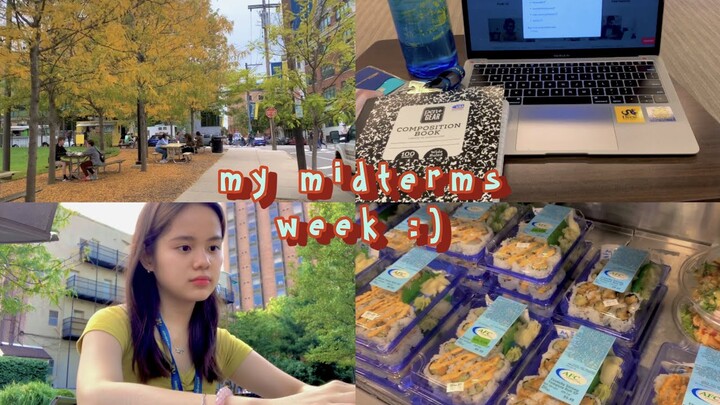 tuần thi giữa kì - fall 2021 - my college diary