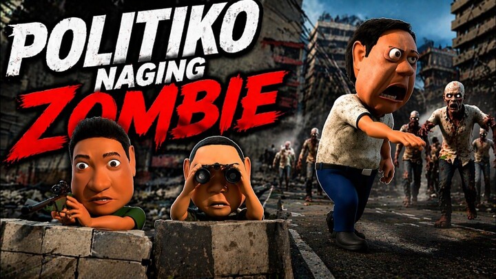 Politiko Naging Zombie _ Pinoy Animation _ Jannel 3D(1080P_HD)