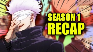 Watch This Before Jujutsu Kaisen Season 2 - JJK Season 1 Recap in 17 Minutes | Loginion