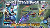 Solo Rank Lancelot vs Paquito Botak Berkelas Jarang Ketemu Hyper Botak wkwk