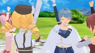 【mmdまどか☆マギカ】鹿目まどか＆美樹さやか＆巴マミ＆佐倉杏子でいーあるふぁんくらぶ