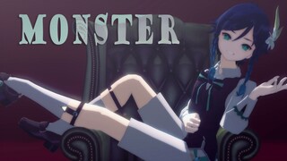 [เก็นชินอิมอิมแพกต์MMD]Monster[Wendy·Concert]