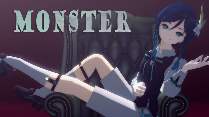 [Genshin Impact MMD]Monster[Konser Wendy]