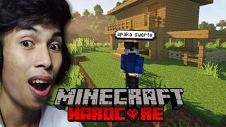 Minecraft Hardcore #1 - Ang NAPAKASWERTENG Simula | (Minecraft Survival Series)