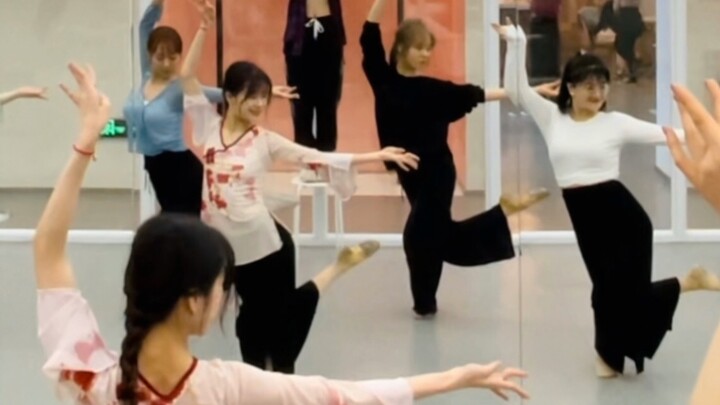 [Gai Gai] Whose heart is the green Luo skirt floating in? ~~ Mirror Dance of "Branch Flowers Full of