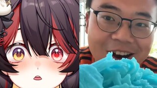 Tianjin sweet girl watched Cheng Fei eat shaved ice buffet! 9 portions of shaved ice and 10 ice crea