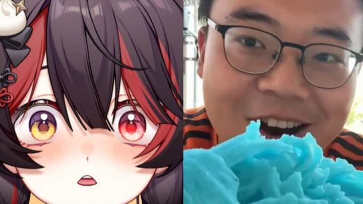 Gadis manis Tianjin menyaksikan Cheng Fei makan es serut prasmanan! 9 porsi es serut dan 10 sendok e