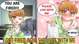 A Hot Colleague Came To My House After I Got Fired, And We Started Living Together(Comic Dub| Manga)