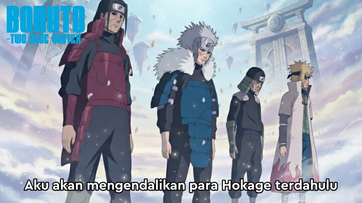 Para Hokage Terdahulu Di Edo Tensei - Boruto: Two Blue Vortex Episode 298 Part 163 Bahasa Indonesia