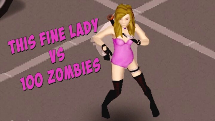 Project Zomboid: Stripper with Baseball Bat vs 100 Zombies