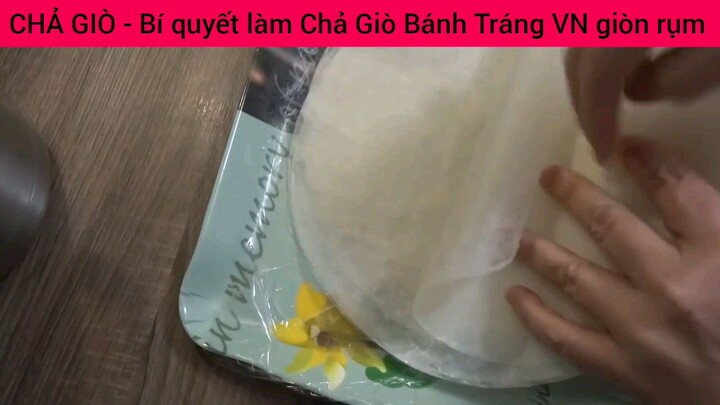 bí quyết làm chả giò