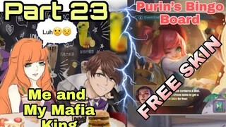 Part 23 Me and My Mafia King |How to participate in Purin’s Bingo Board MLBB Sanrio