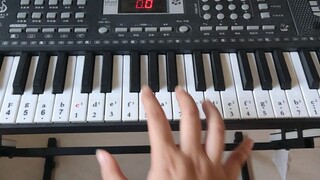 当我的魔爪伸向小侄女的玩具电子琴……