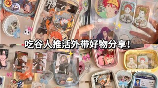 推活好物｜二次元吃谷宅女的外带推活小包&卡册亚克力收纳分享！