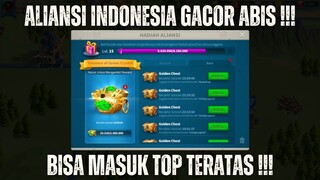 NIH ALIANSI INDONESIA,,, TABUR TABUR GC DI TOP ALIANSI NYA TSUNAMI T5 !!!