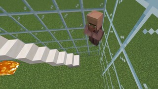 Game|Minecraft|Là dân làng thì cố kiên trì trong 15 giây!