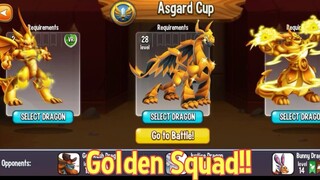 GOLDEN SQUAD (Dragon City Squad #1) | Dragon City 2020 |