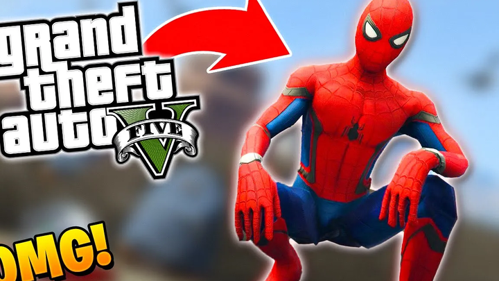 GTA 5 แต่ฉันคือสไปเดอร์แมน