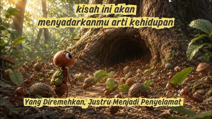 kisah semut kecil pemberani..