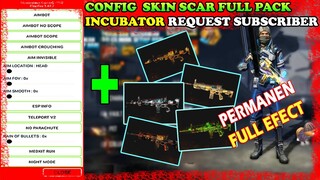 MOD MENU VIP And CONFIG ALL PACK SCAR INCUBATOR Full Efect GRATIS! 100% Work