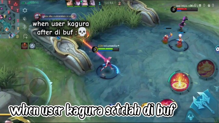 gameplay user kagura saat ini 🔥