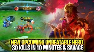 New Upcoming Hero Yin Nonstop Savage Gameplay | Mobile Legends: Bang Bang