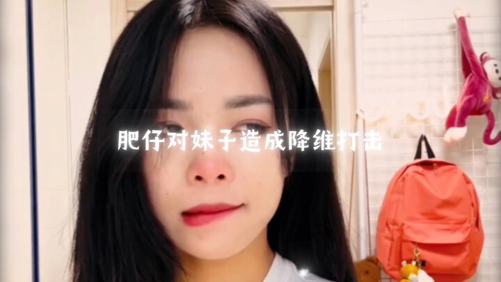 Fat Guy Levels Up Way Beyond the Girl