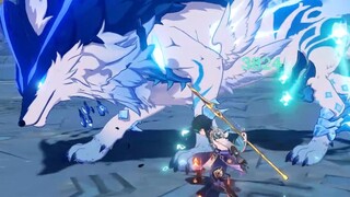 [ Genshin Impact ] Xiao kills wolf